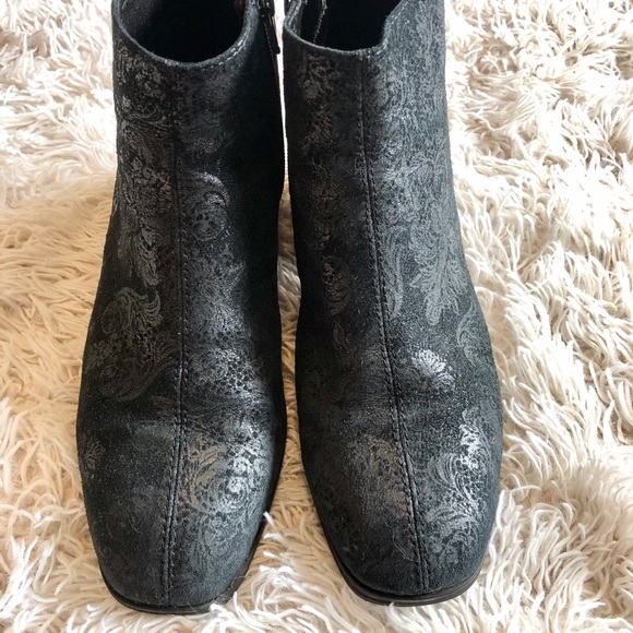 Shimmery Suede Vagabond Bootie - Picture 3 of 3